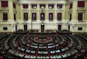 Recinto legislativo del Congreso de la Nación Argentina