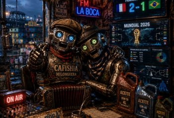 CAFISHIA MILONGUERA, la supercomputadora cuántica de FM LA BOCA, predice Francia 2-1 Brasil en el Mundial 2026