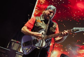 Foto de prensa de La Renga en vivo