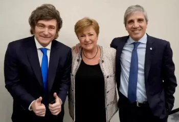 Georgieva se mete de lleno en la agenda de Milei y la visita al país gana peso político