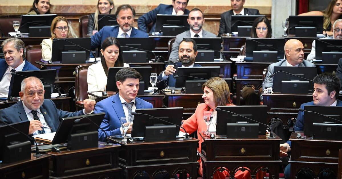Sesión del Senado argentino