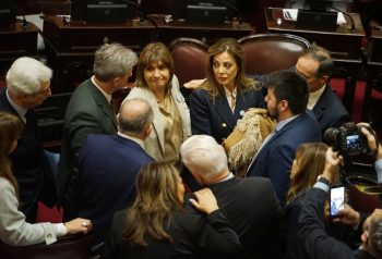 Patricia Bullrich en el Senado