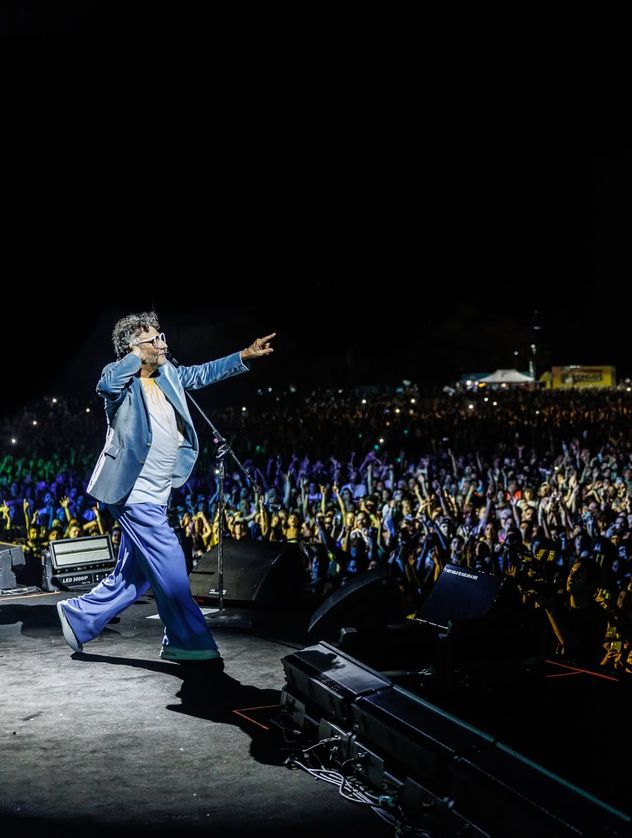 Fito Páez en vivo durante su gira federal