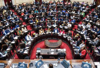 Sesión legislativa en el Congreso. Foto: archivo Página/12