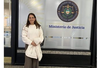 Cecilia Pando se reunió con el número dos de Justicia