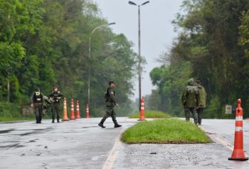Controles en Iguazú por la visita de Milei
