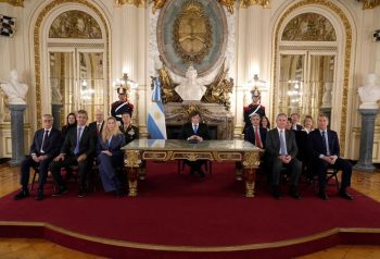 Milei en cadena nacional por Malvinas