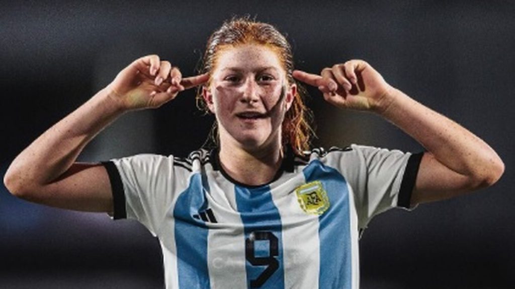 Annika Paz llega a octavos como goleadora argentina del Mundial Sub 20