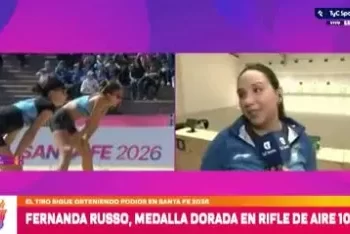 Fernanda Russo ganó otro oro para Argentina en rifle de aire en Santa Fe 2026