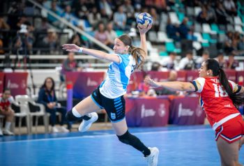 La Garra durante el debut ante Colombia en los Juegos Suramericanos