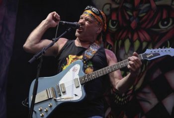 La Renga en vivo, en una imagen del anuncio para Corrientes