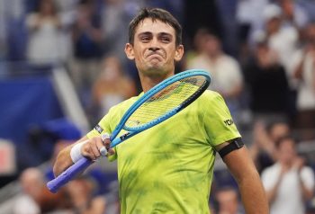 Mariano Navone celebra su triunfo en el US Open