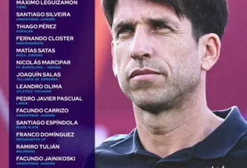 Jugadores de la Selección Argentina Sub 19 para los Juegos Suramericanos Santa Fe 2026