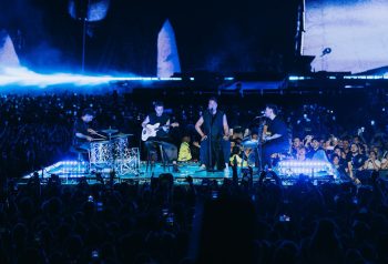 Tan Biónica en vivo durante la gira El Regreso