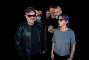 Las Pelotas en foto de prensa grupal para su nueva etapa discográfica