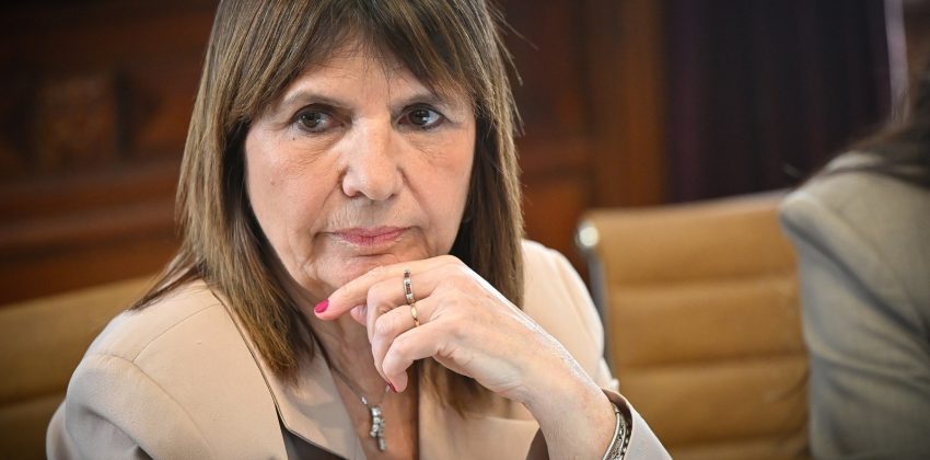 Patricia Bullrich, jefa del bloque de La Libertad Avanza en el Senado