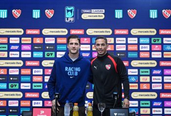 Cambeses y Marcone en la conferencia del clásico