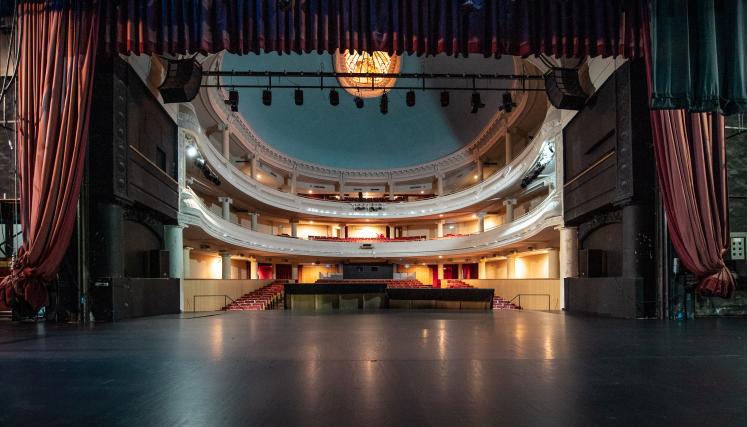 Sala del Centro Cultural 25 de Mayo