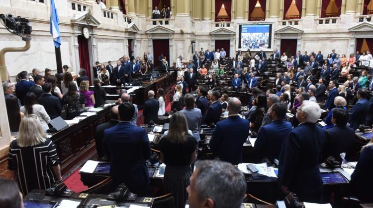 Recinto de la Cámara de Diputados durante una sesión, imagen de archivo