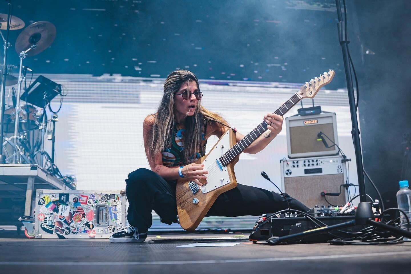 Lula Bertoldi, guitarrista y cantante de Eruca Sativa