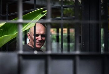 José Luis Espert en su domicilio de Beccar, en una fotografía de archivo