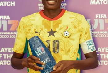 Seidatu Wahab, capitana de Ghana y figura ante Canadá