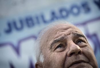 Jubilado en una fotografía de archivo utilizada para ilustrar la información previsional.