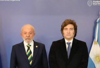 Lula da Silva y Javier Milei durante una cumbre del Mercosur; fotografía de archivo.