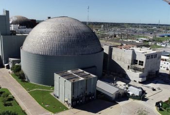 Instalaciones del complejo nuclear de Atucha, imagen de archivo